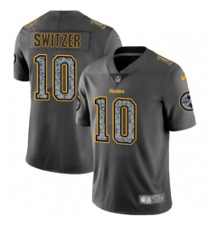 Pittsburgh Steelers #10 Ryan Switzer Gray Static Vapor Untouchable Limited NFL Jersey