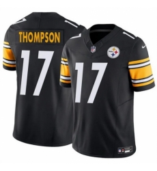 Pittsburgh Steelers 17 Skylar Thompson Black 2025 F U S E Vapor Untouchable Limited Stitched Jersey