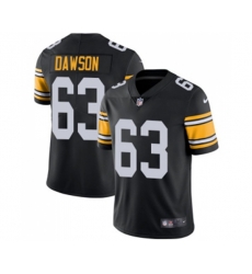 Pittsburgh Steelers #63 Dermontti Dawson Black Alternate Vapor Untouchable Limited Player Football Jersey