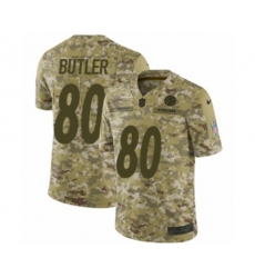 Pittsburgh Steelers #80 Jack Butler Limited Camo 2018 Salute to Service NFL Jersey