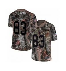 Pittsburgh Steelers #83 Heath Miller Camo Rush Realtree Limited NFL Jersey