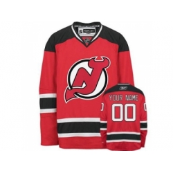 New Jersey Devils Custom Jersey New Devils Red Home Man Hockey