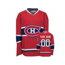 Montreal Canadiens Custom Fanatics Branded Red Home Breakaway Jersey Montreal Canadiens Custom Fanatics Branded Red Home Breakaway Jersey
