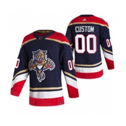 Florida Panthers Custom Black 2020-21 Alternate Authentic Player Hockey Jersey