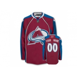 Customized Colorado Avalanche Jersey Red Home Man Hockey