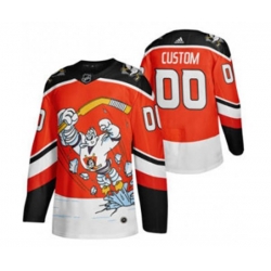 Anaheim Ducks Custom Red 2020-21 Alternate Authentic Player Hockey Jersey