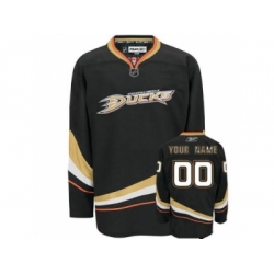 Anaheim Ducks Customized Premier Black Home Hockey Jersey
