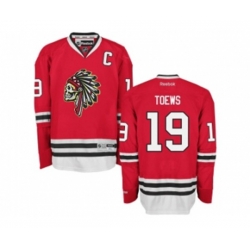 Chicago Blackhawks #19 Jonathan Toews Reebok Premier Red Skull Ice Hockey Jersey Chicago Blackhawks #19 Jonathan Toews Reebok Premier Red Skull Ice Hockey Jersey