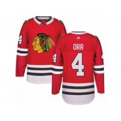 Chicago Blackhawks #4 Bobby Orr Authentic Red Home NHL Jersey Chicago Blackhawks #4 Bobby Orr Authentic Red Home NHL Jersey