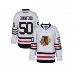 Chicago Blackhawks #50 Corey Crawford 2017 Winter Classic White Stitched NHL Jersey Chicago Blackhawks #50 Corey Crawford 2017 Winter Classic White Stitched NHL Jersey