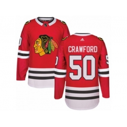 Chicago Blackhawks #50 Corey Crawford Authentic Red Home NHL Jersey Chicago Blackhawks #50 Corey Crawford Authentic Red Home NHL Jersey