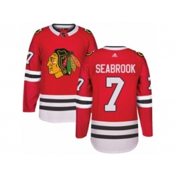 Chicago Blackhawks #7 Brent Seabrook Authentic Red Home NHL Jersey Chicago Blackhawks #7 Brent Seabrook Authentic Red Home NHL Jersey