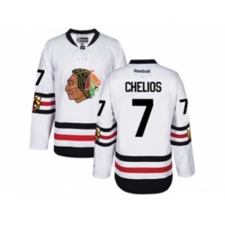 Chicago Blackhawks #7 Chris Chelios 2017 Winter Classic White Stitched NHL Jersey Chicago Blackhawks #7 Chris Chelios 2017 Winter Classic White Stitched NHL Jersey