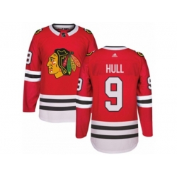 Chicago Blackhawks #9 Bobby Hull Authentic Red Home NHL Jersey Chicago Blackhawks #9 Bobby Hull Authentic Red Home NHL Jersey