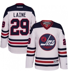 Winnipeg Jets #29 Patrik Laine Premier White 2016 Heritage Classic NHL Jersey