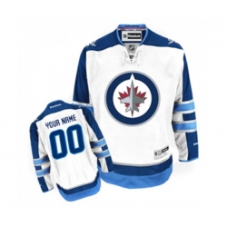 Winnipeg Jets Customized Authentic White Away NHL Jersey Winnipeg Jets Customized Authentic White Away NHL Jersey