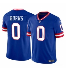 New York Giants #0 Brian Burns Blue Throwback Vapor Untouchable Limited Football Stitched Jersey New York Giants #0 Brian Burns Blue Throwback Vapor Untouchable Limited Football Stitched Jersey