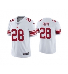 New York Giants #28 Cordale Flott White Vapor Untouchable Limited Stitched NFL Jersey