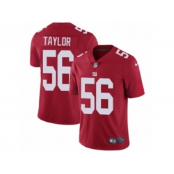 New York Giants #56 Lawrence Taylor Vapor Untouchable Limited Red Alternate NFL Jersey