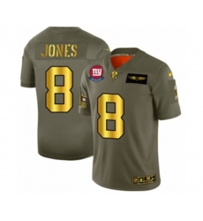 New York Giants #8 Daniel Jones Limited Olive Gold 2019 Salute to Service Football Jersey New York Giants #8 Daniel Jones Limited Olive Gold 2019 Salute to Service Football Jersey