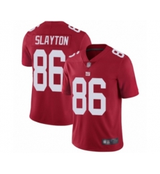 New York Giants #86 Darius Slayton Red Alternate Vapor Untouchable Limited Player Football Jersey New York Giants #86 Darius Slayton Red Alternate Vapor Untouchable Limited Player Football Jersey