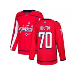 Washington Capitals #70 Braden Holtby Red Home Authentic Stitched NHL Jersey Washington Capitals #70 Braden Holtby Red Home Authentic Stitched NHL Jersey