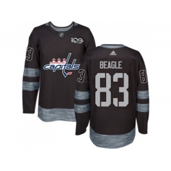 Washington Capitals #83 Jay Beagle Black 1917-2017 100th Anniversary Stitched NHL Jersey Washington Capitals #83 Jay Beagle Black 1917-2017 100th Anniversary Stitched NHL Jersey