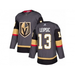 Vegas Golden Knights #13 Brendan Leipsic Authentic Gray Home NHL Jersey Vegas Golden Knights #13 Brendan Leipsic Authentic Gray Home NHL Jersey