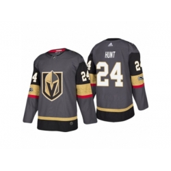 Vegas Golden Knights #24 Brad Hunt Steel Grey 2017-2018 Season Jersey Vegas Golden Knights #24 Brad Hunt Steel Grey 2017-2018 Season Jersey