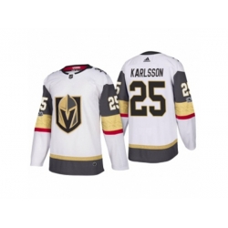 Vegas Golden Knights #25 William Karlsson White 2017-2018 Season Jersey Vegas Golden Knights #25 William Karlsson White 2017-2018 Season Jersey