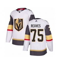 Vegas Golden Knights #75 Ryan Reaves Authentic White Away NHL Jersey