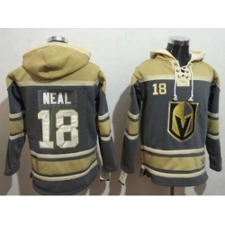 Vegas Golden Knights #18 James Neal Grey Sawyer Hooded NHL Sweatshirt