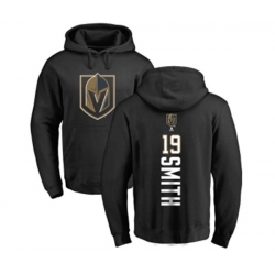 Vegas Golden Knights #19 Reilly Smith Black Backer Pullover Hoodie