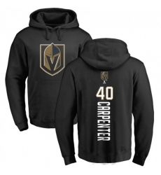 Vegas Golden Knights #40 Ryan Carpenter Black Backer Pullover Hoodie