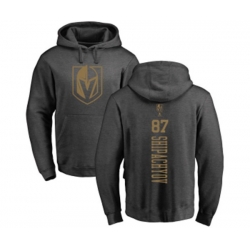 Vegas Golden Knights #87 Vadim Shipachyov Charcoal One Color Backer Pullover Hoodie
