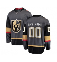 Vegas Golden Knights Customized Authentic Black Home Fanatics Branded Breakaway Hockey Jersey