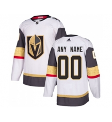 Vegas Golden Knights Customized Premier White Away Hockey Jersey