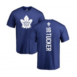 Toronto Maple Leafs #16 Darcy Tucker Royal Blue Backer T-Shirt Toronto Maple Leafs #16 Darcy Tucker Royal Blue Backer T-Shirt