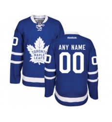 Toronto Maple Leafs Customized Reebok Royal Home Hockey NHL Jersey