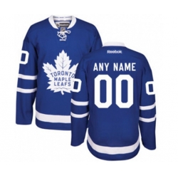 Toronto Maple Leafs Customized Reebok Royal Home Hockey NHL Jersey
