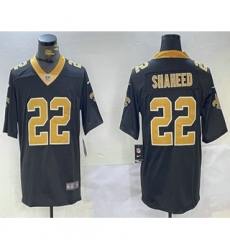 New Orleans Saints #22 Rashid Shaheed Black 2023 Vapor Limited Stitched Jersey