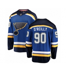 St. Louis Blues #90 Ryan OReilly Fanatics Branded Royal Blue Home Breakaway NHL Jersey