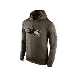 San Jose Sharks Nike Salute To Service NHL Hoodie