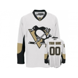 pittsburgh penguins customized jersey white road man hockey