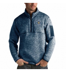 Pittsburgh Penguins Antigua Fortune Quarter-Zip Pullover Jacket Royal