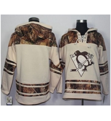 Pittsburgh Penguins Blank Cream Camo Stitched NHL Jersey