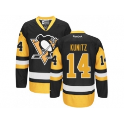 Pittsburgh Penguins #14 Chris Kunitz Premier Black Gold Third NHL Jersey