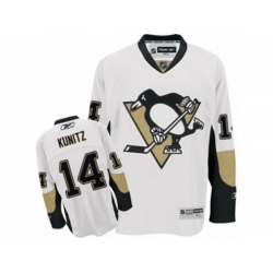 Pittsburgh Penguins #14 Chris Kunitz Premier White Away NHL Jersey
