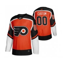 Philadelphia Flyers Custom Orange 2020-21 Alternate Authentic Player Hockey Jersey