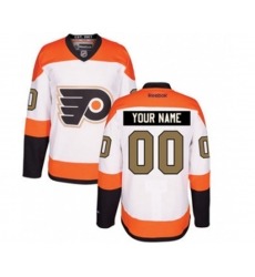 Philadelphia Flyers Custom Reebok White 3rd Premier Hockey Nhl Jersey
